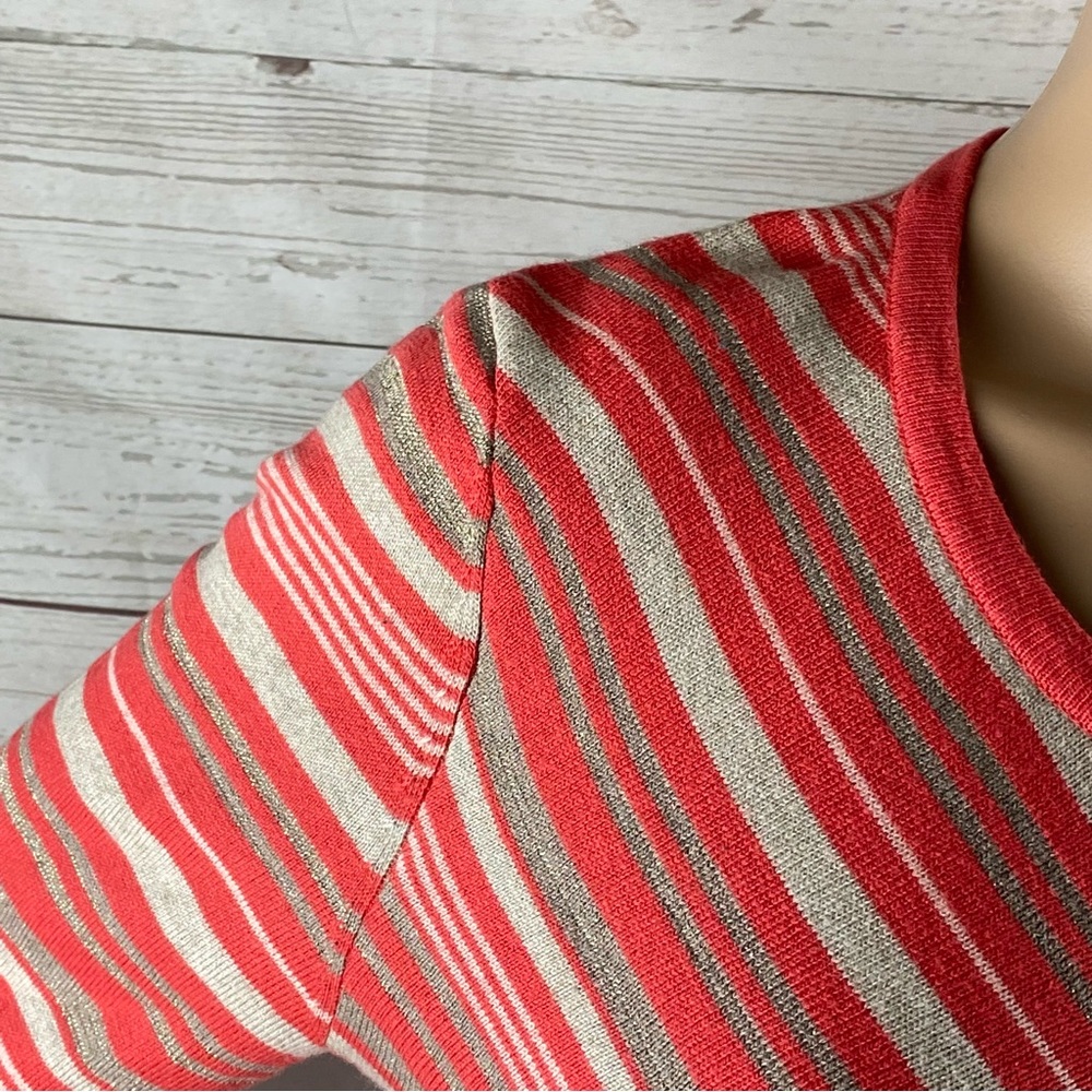 7th Avenue Design Studio Cardigan 💕 Glitter Diagonal Stripes - Picture 3 of 12